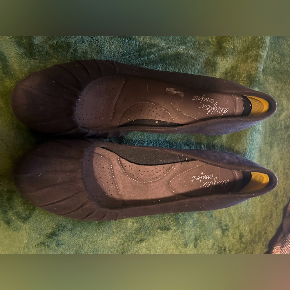 Dexflex Comfort Women's Black Wedges 11W